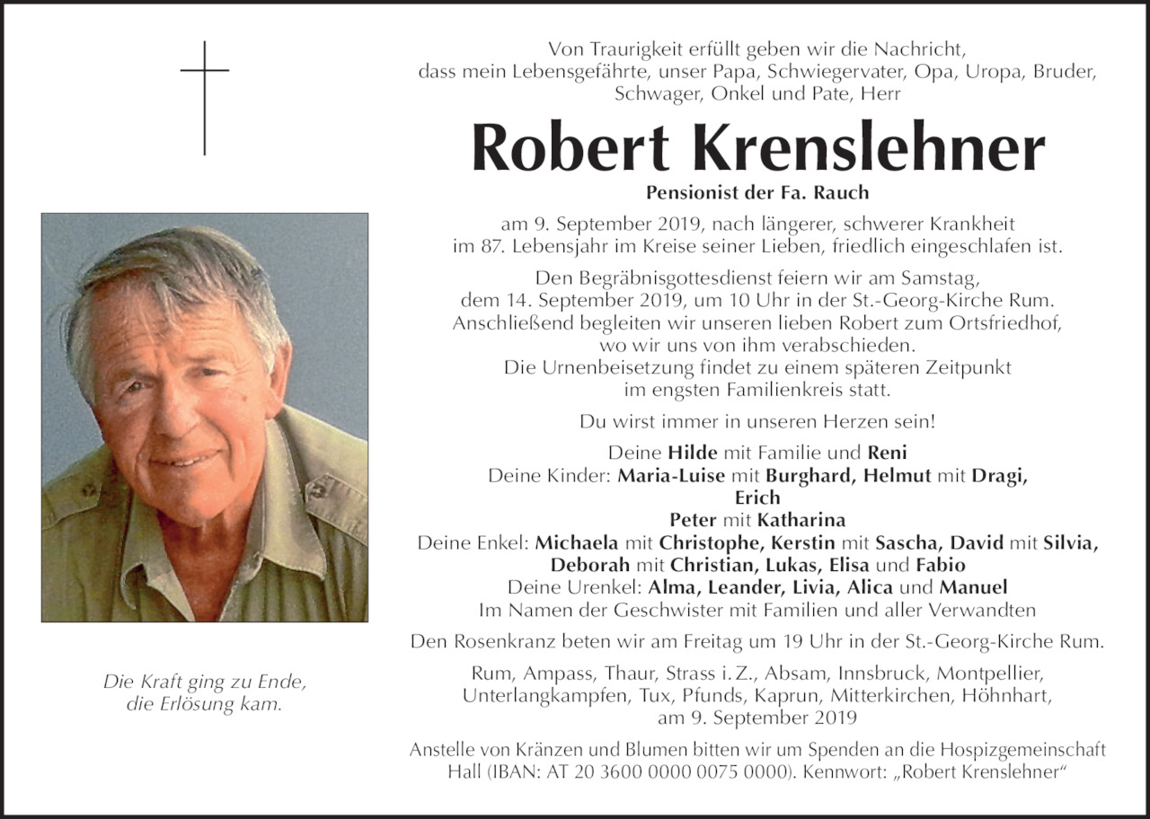 Robert Krenslehner Bild