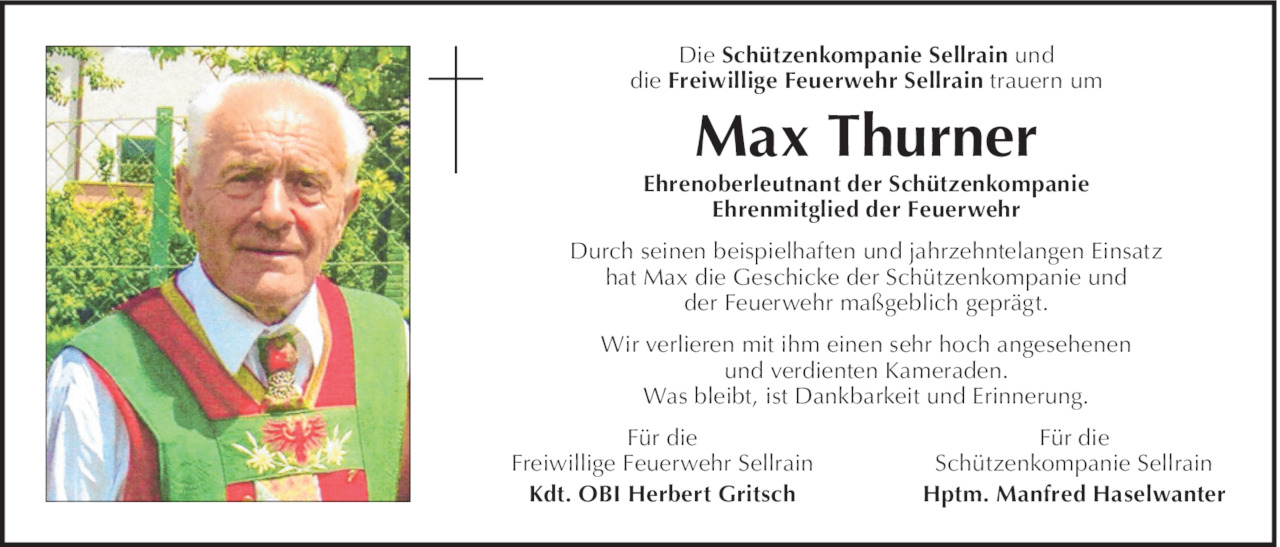 Max Thurner Bild