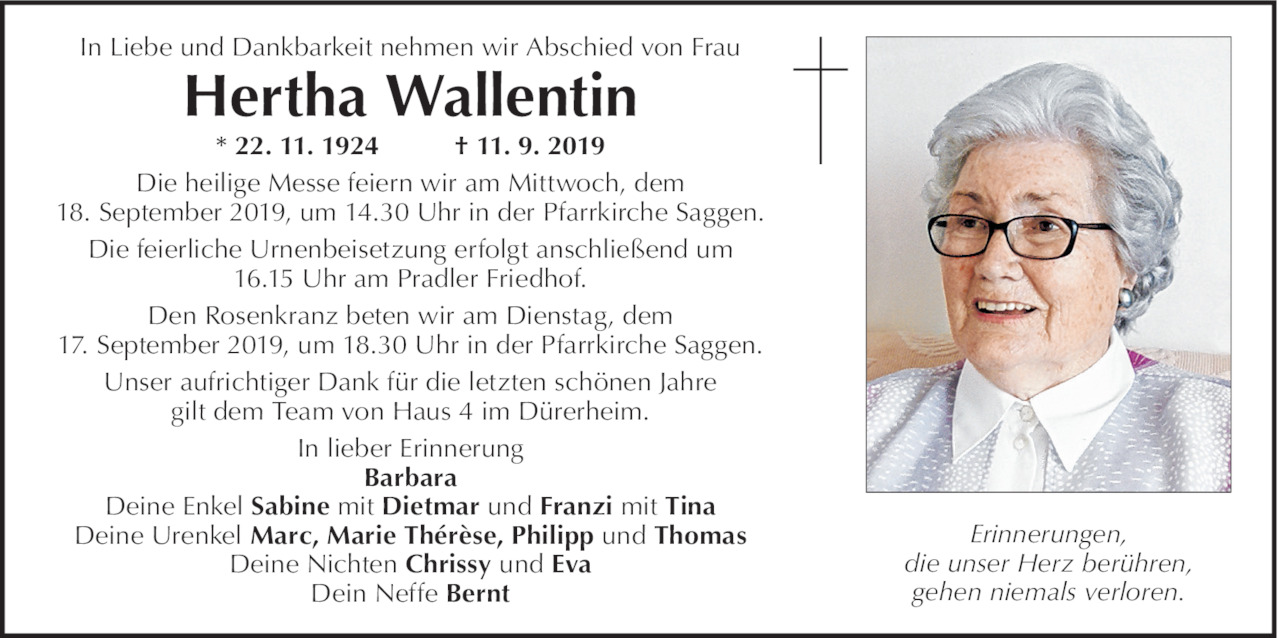 Hertha Wallentin Bild