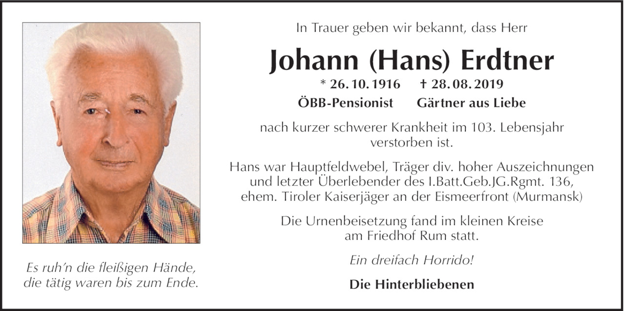 Johann Erdtner Bild