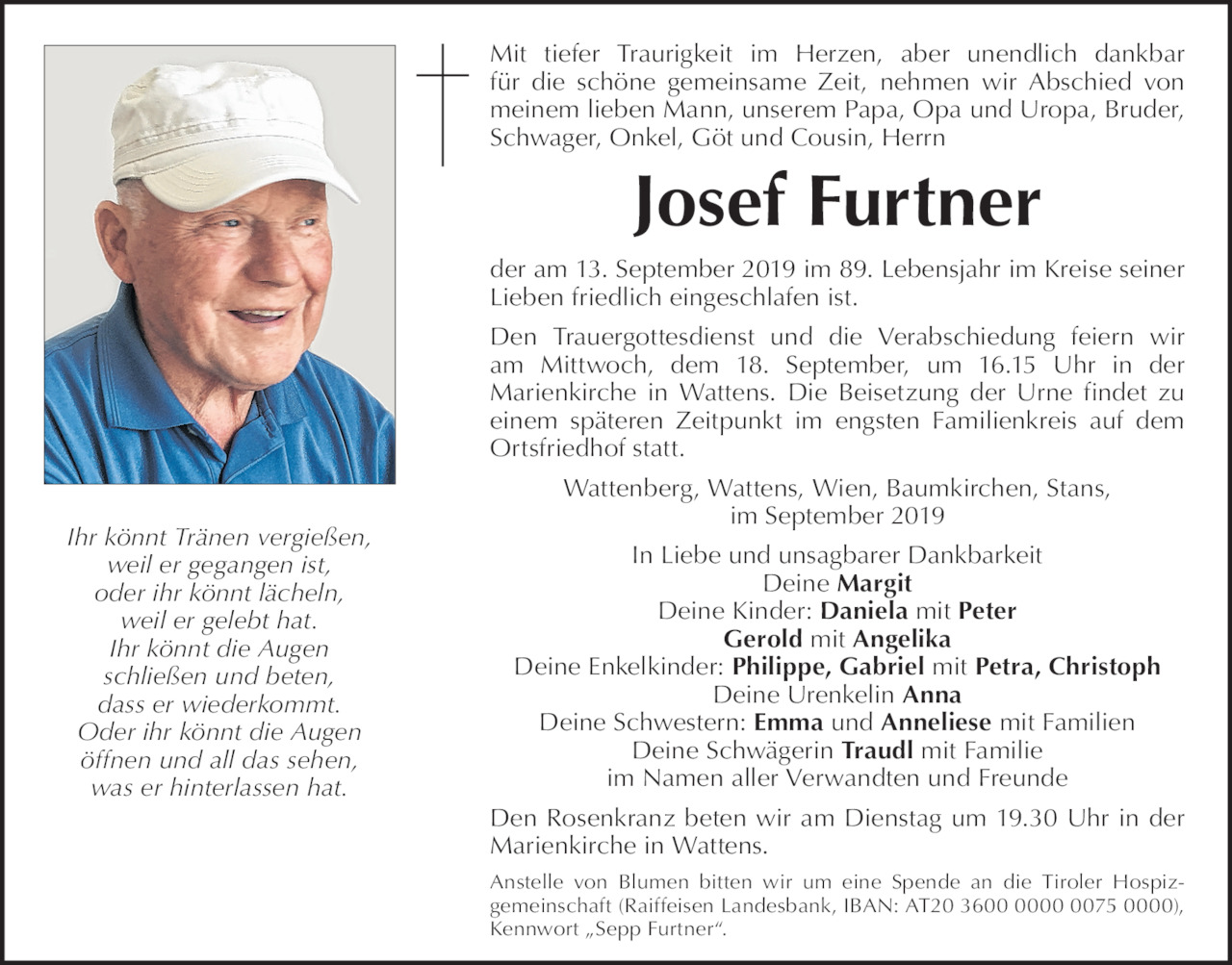 Josef Furtner Bild