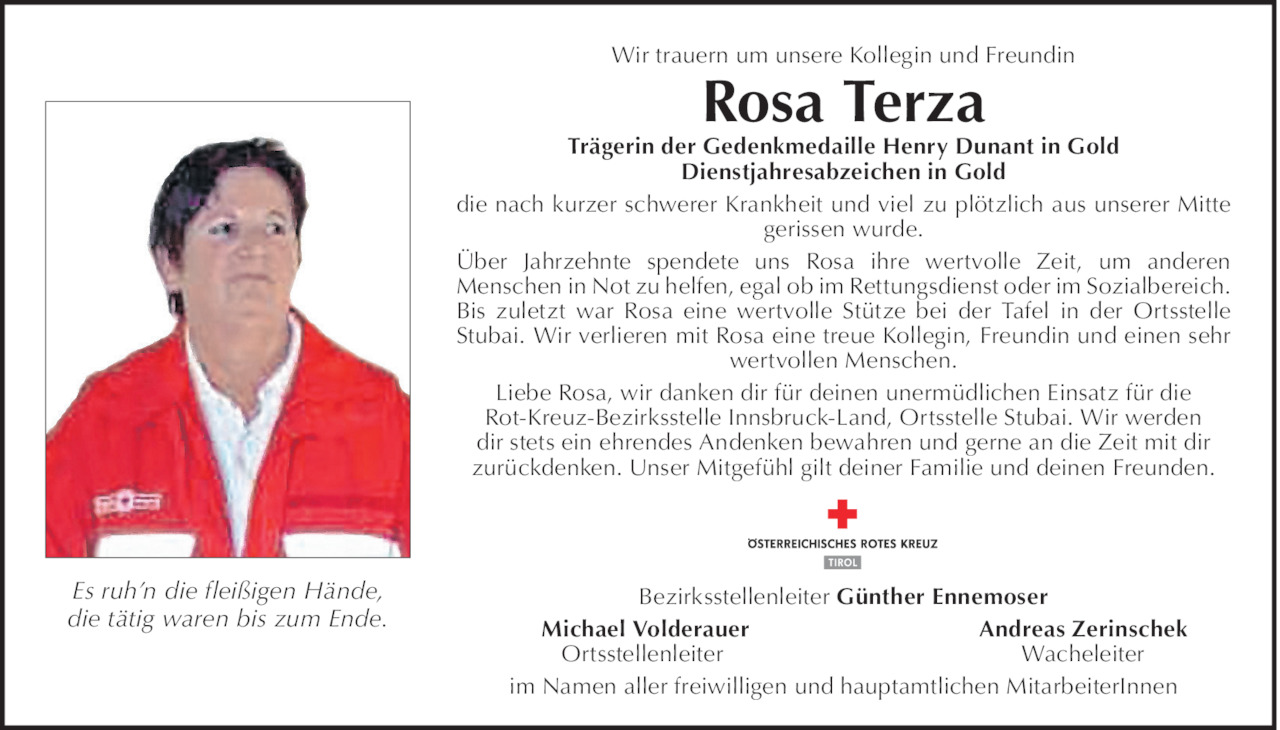 Rosa Terza Bild