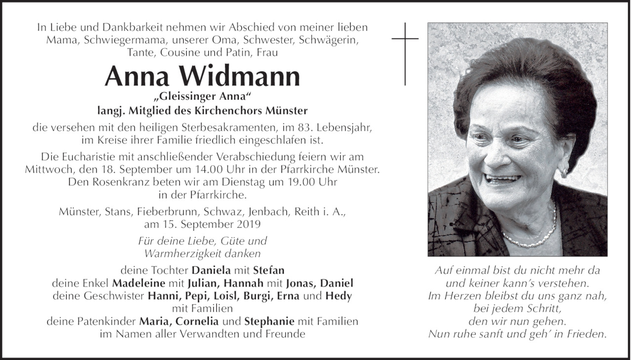 Anna Widmann Bild