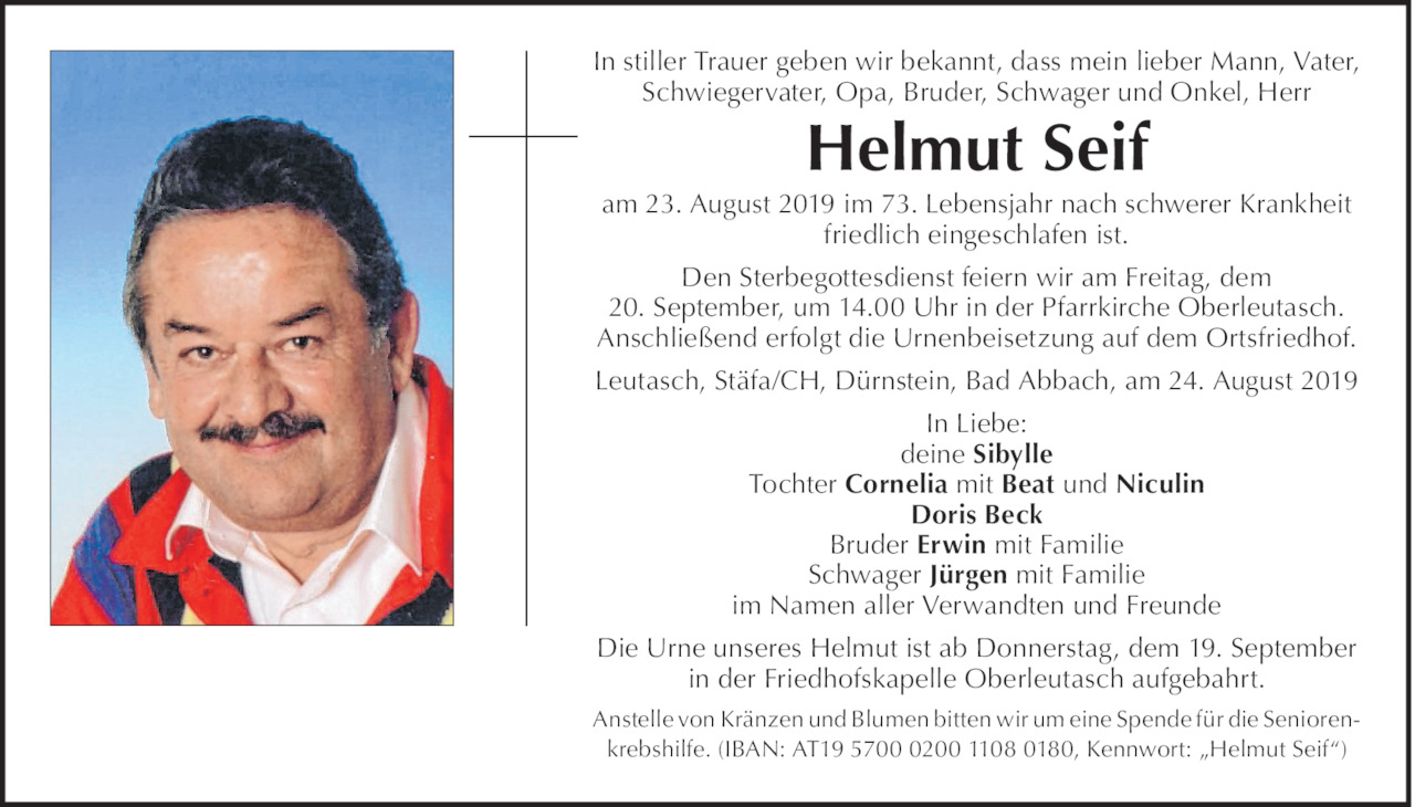 Helmut Seif Bild
