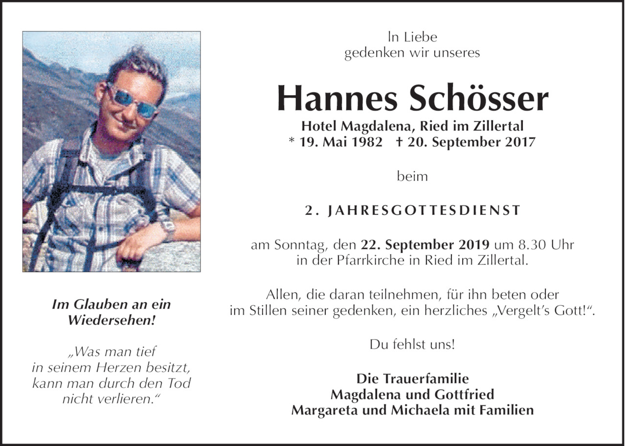 Hannes Schösser Bild