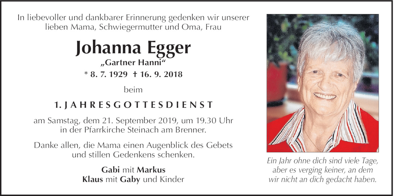 Johanna Egger Bild
