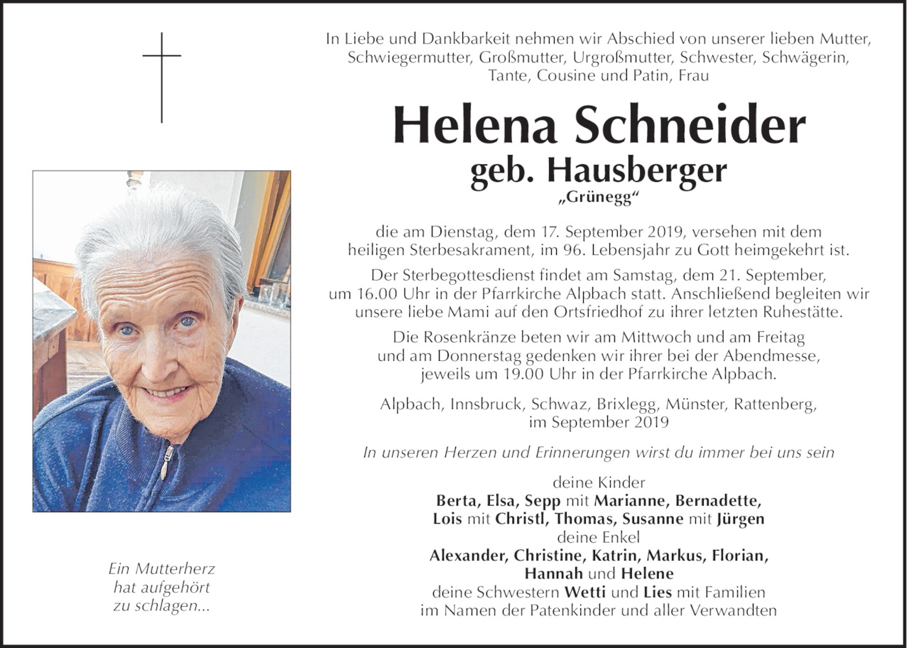 Helena Schneider Bild