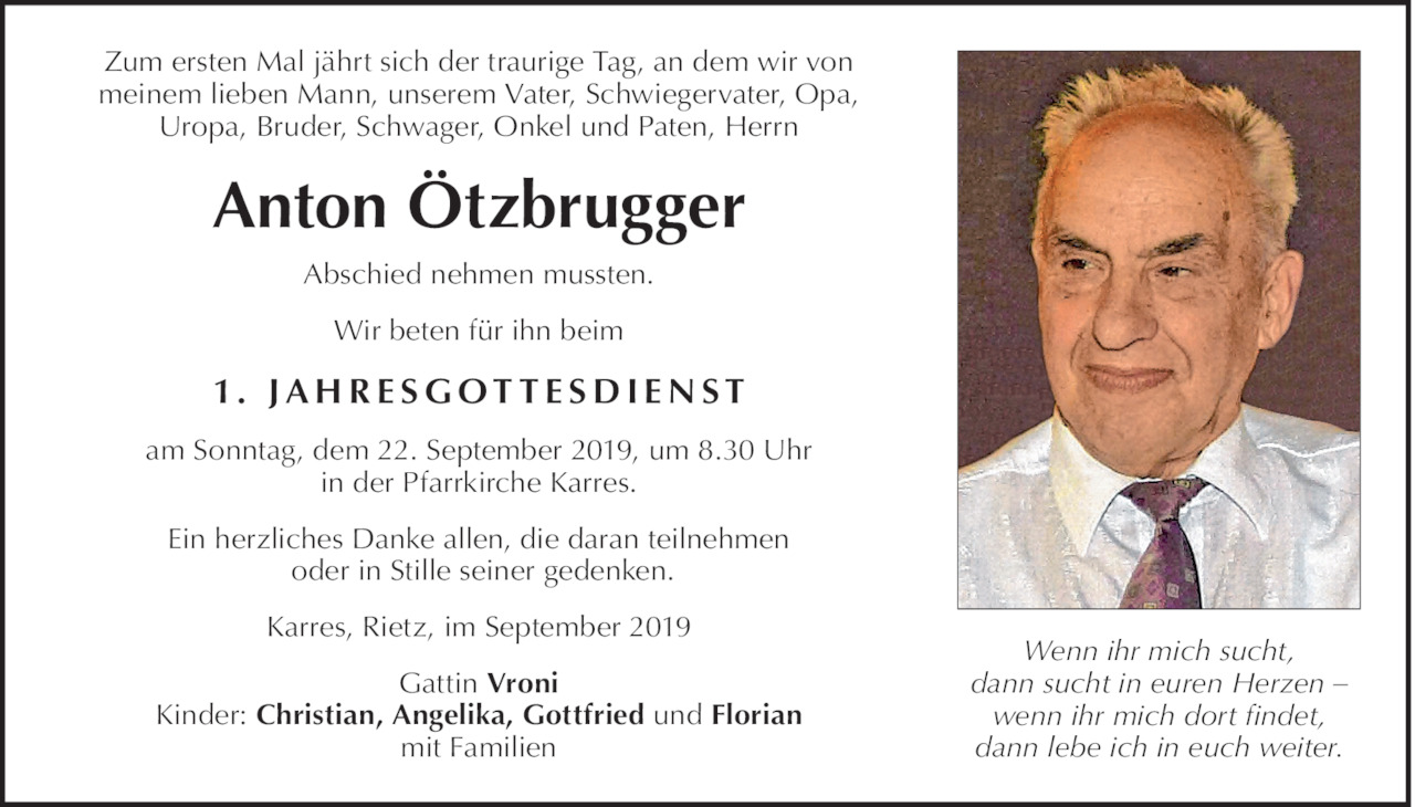 Anton Ötzbrugger Bild