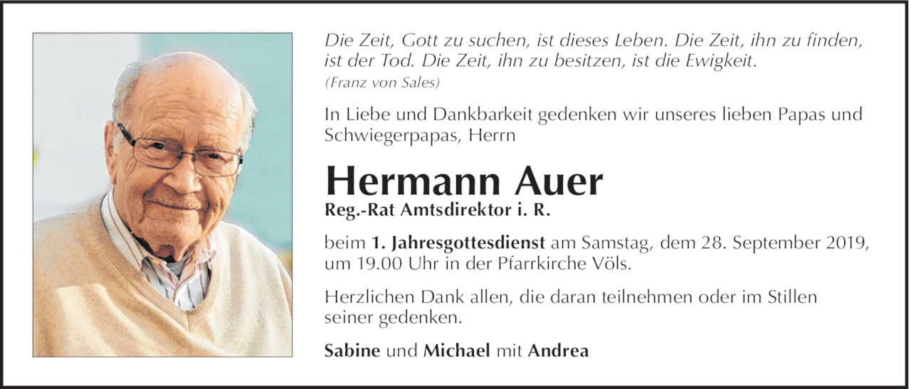 Hermann Auer Bild