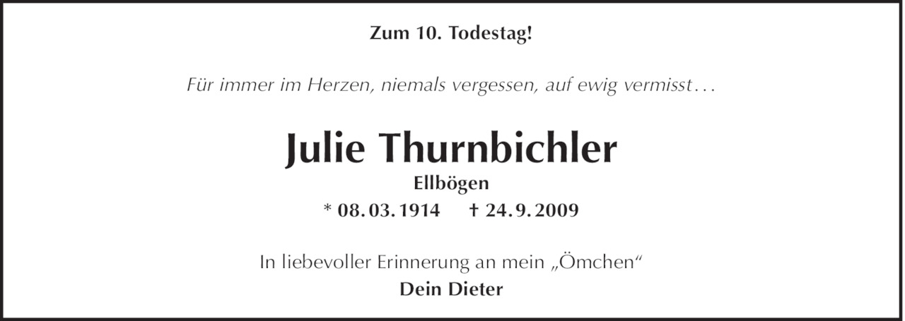 Julie Thurnbichler Bild