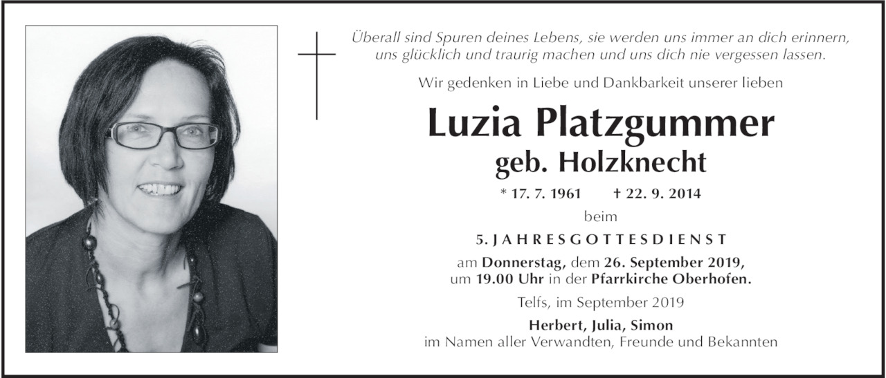 Luzia  Platzgummer Bild