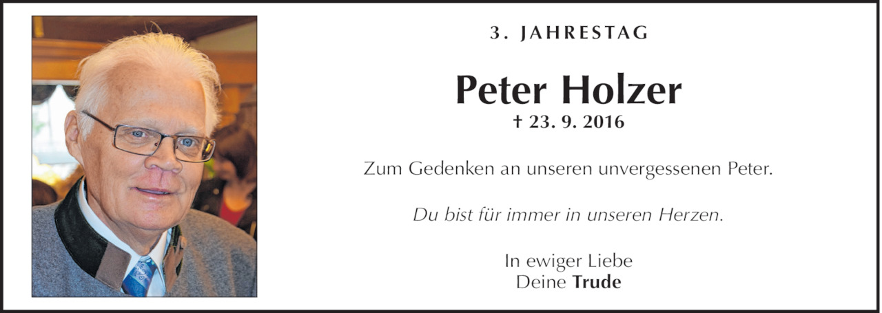 Peter Holzer Bild