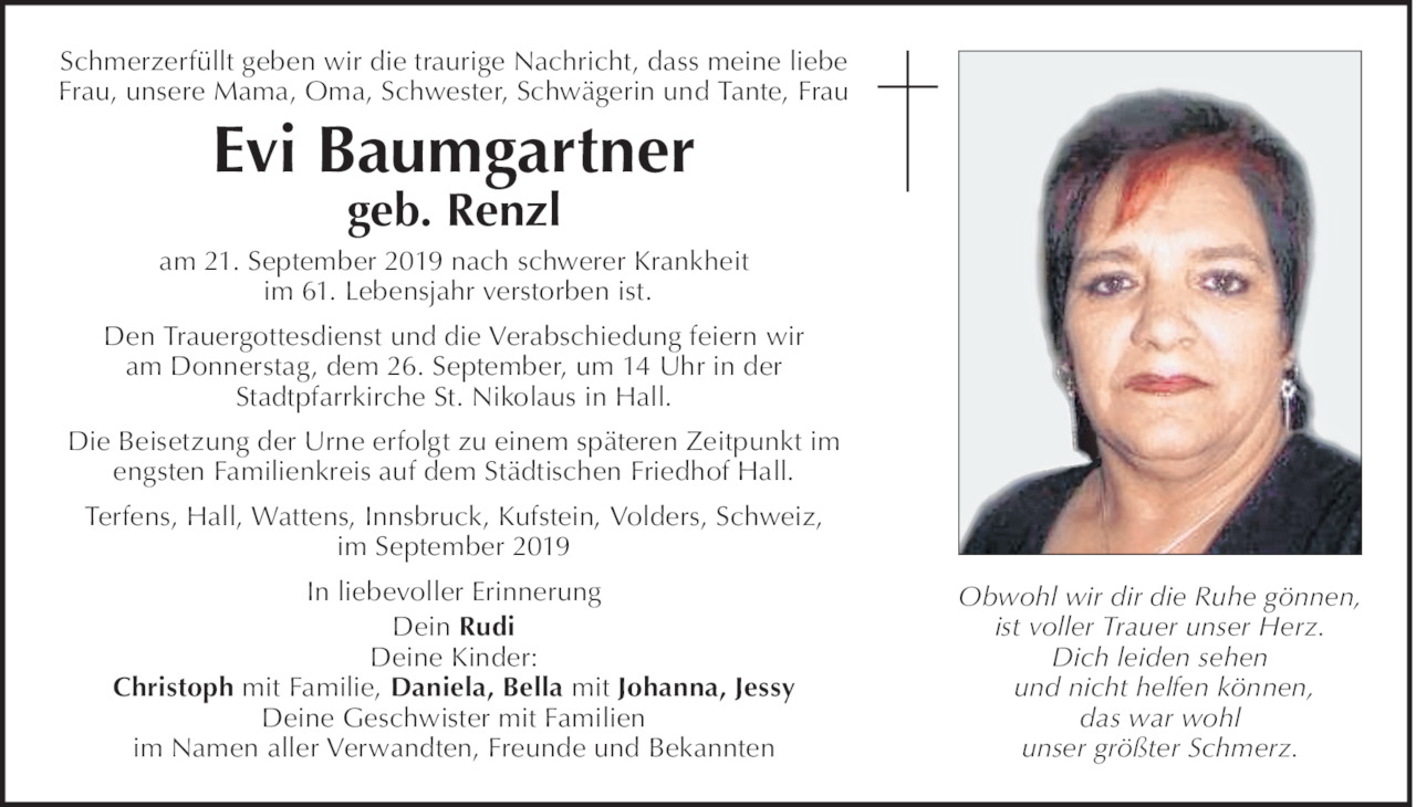 Evi  Baumgartner Bild