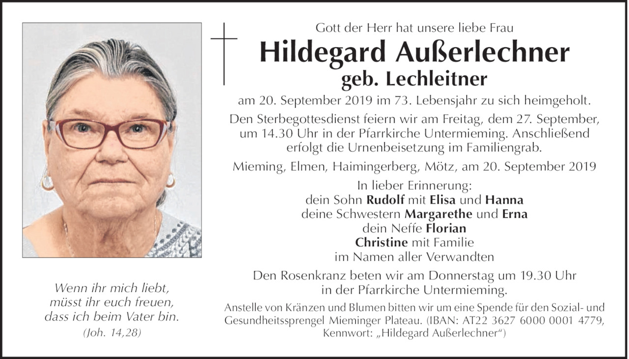 Hildegard Au?erlechner Bild