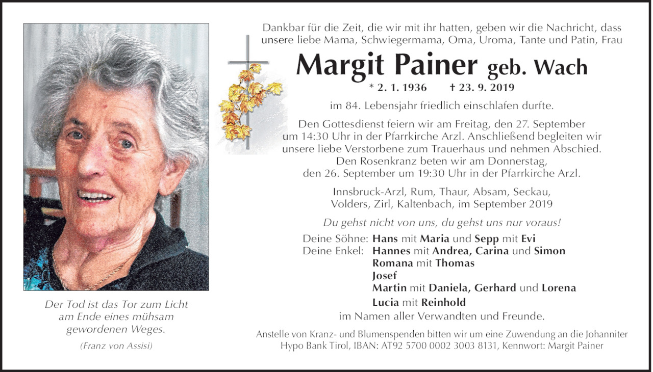 Margit Painer Bild