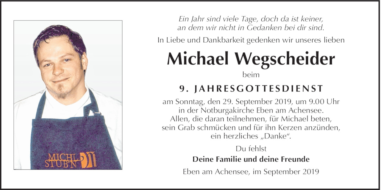 Michael Wegscheider Bild
