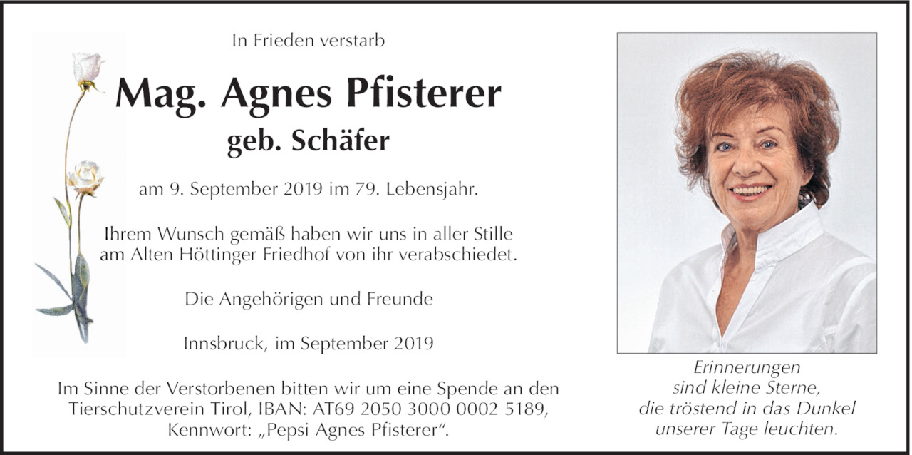 Agnes Pfisterer Bild