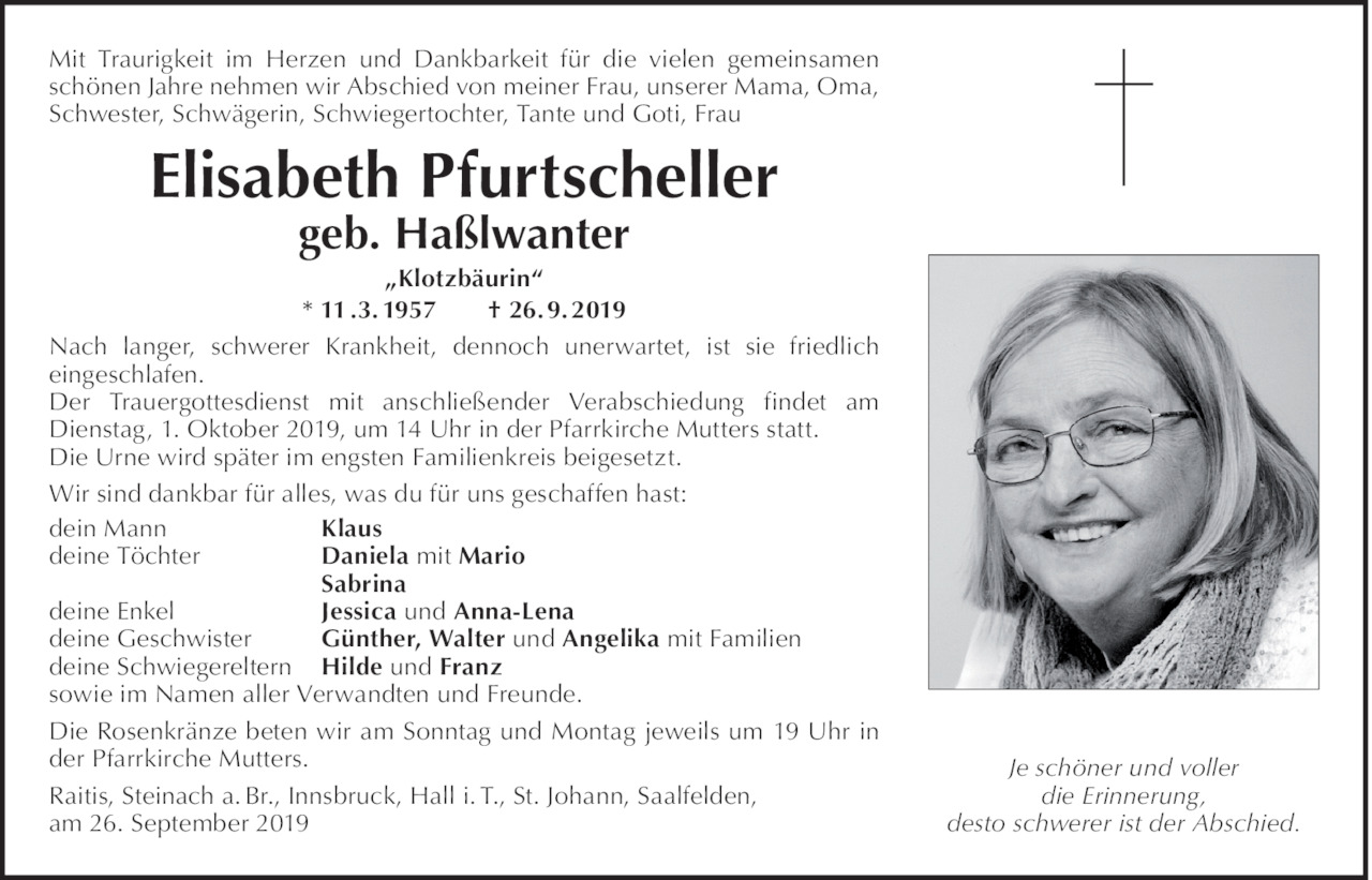 Elisabeth Pfurtscheller Bild