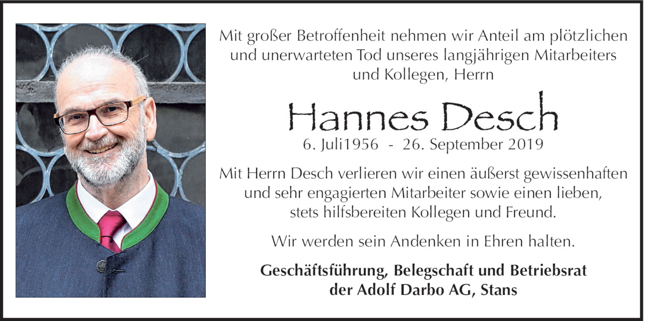 Hannes Desch Bild