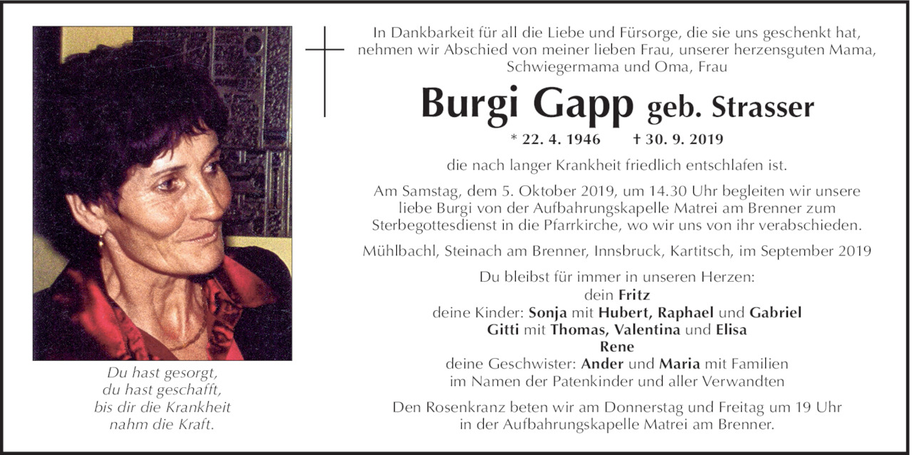 Burgi Gapp Bild