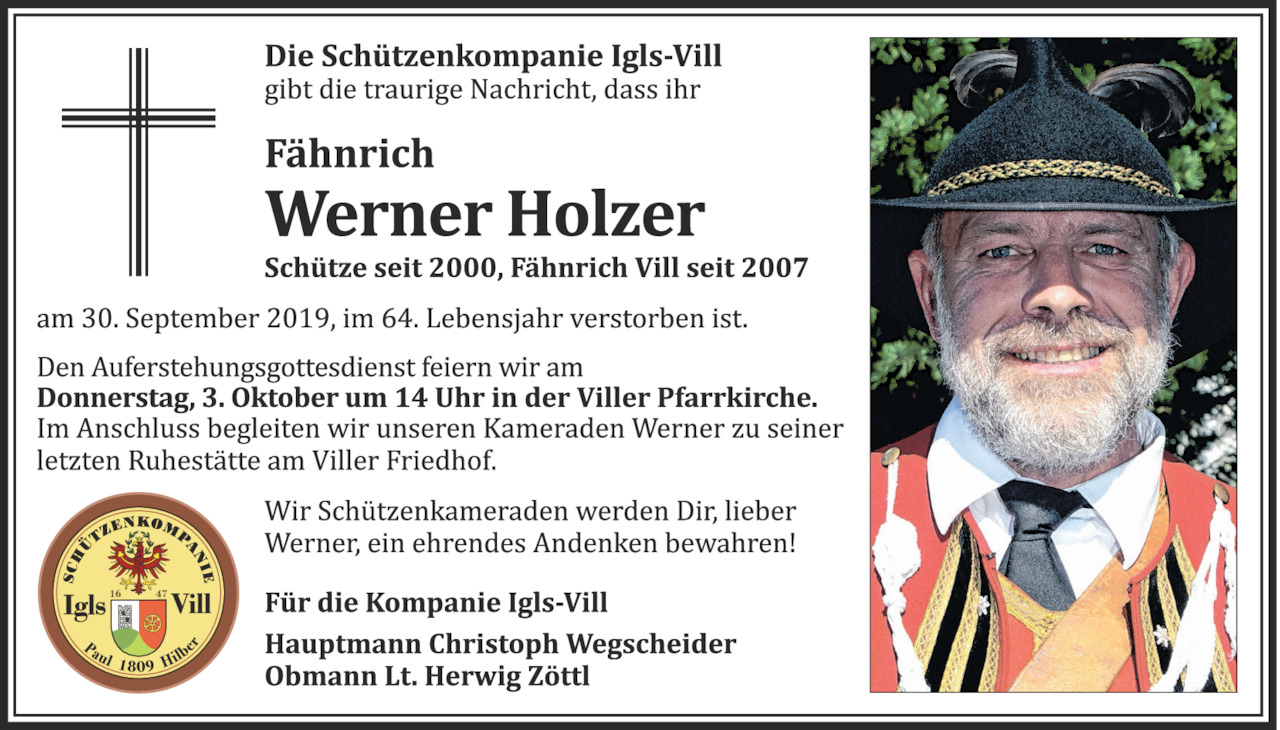 Werner Holzer Bild