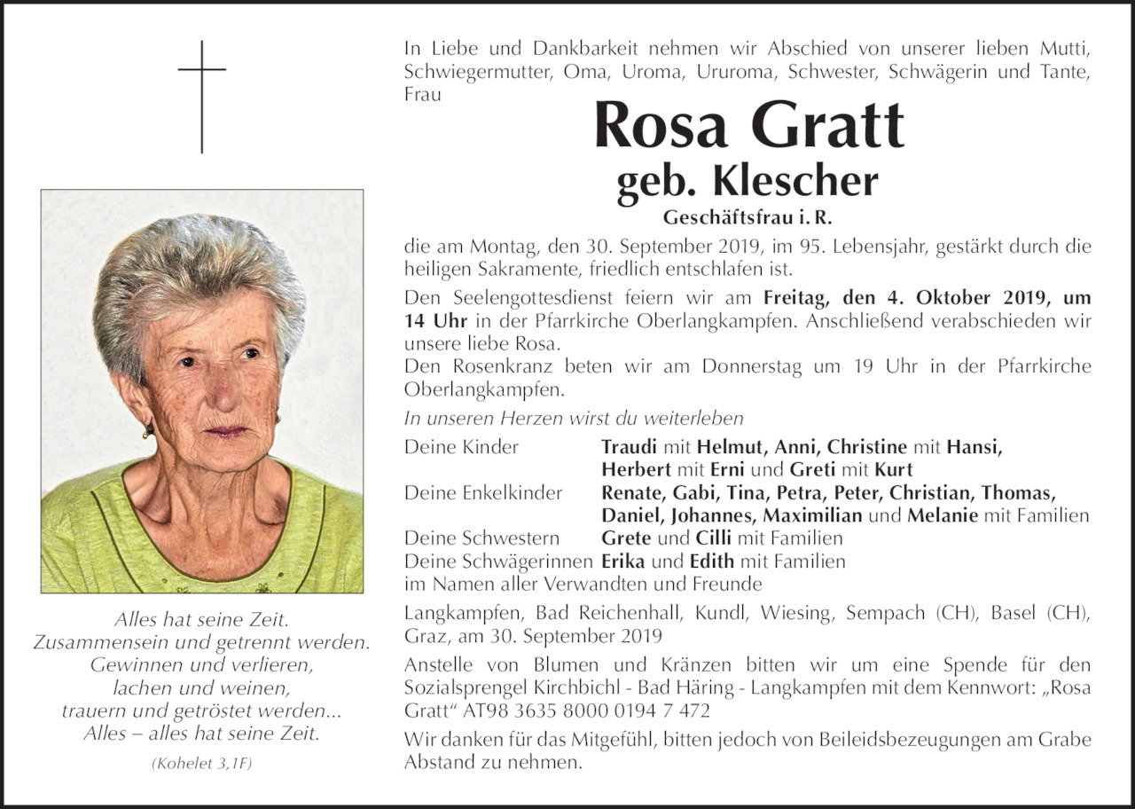 Rosa Gratt Bild