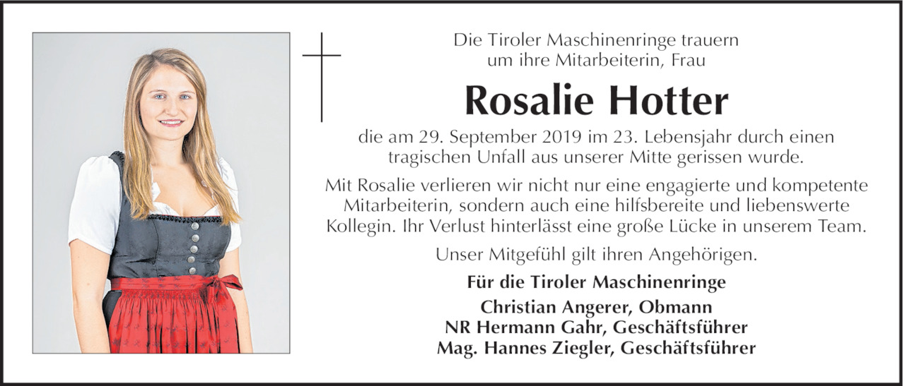 Rosalie Hotter Bild