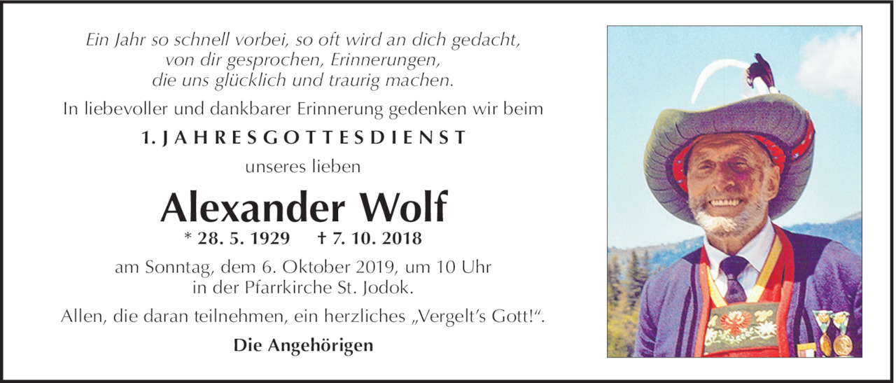 Alexander Wolf Bild