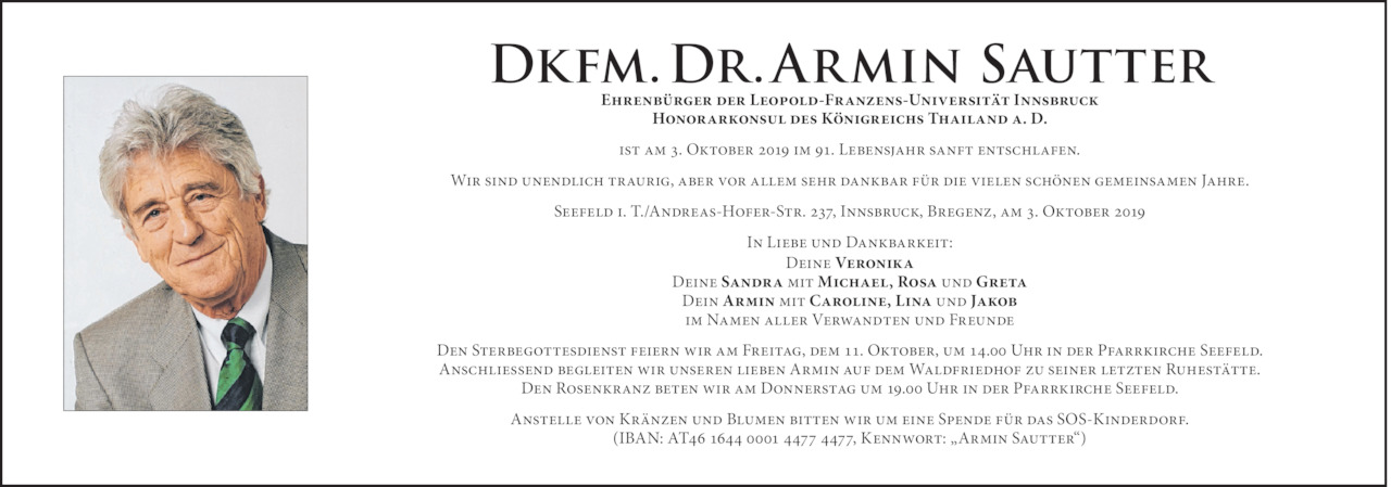 Armin Sautter Bild