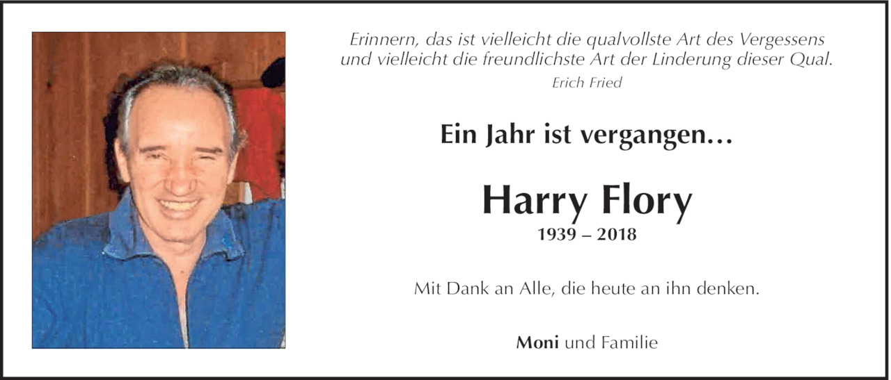 Harry Flory Bild