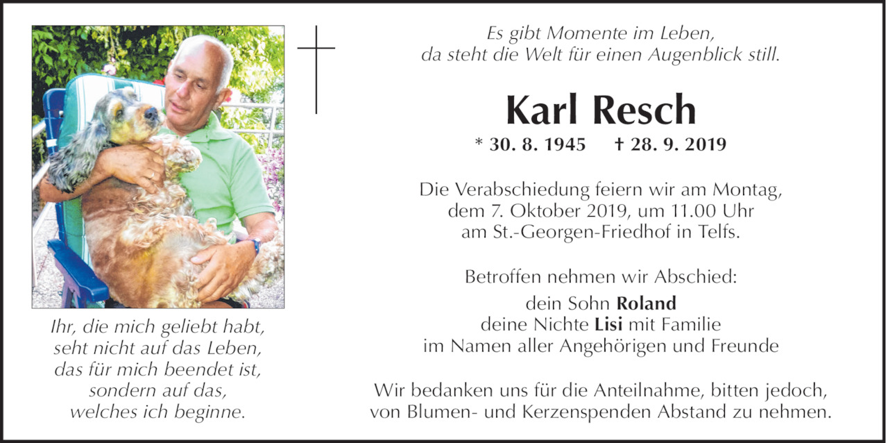 Karl Resch Bild