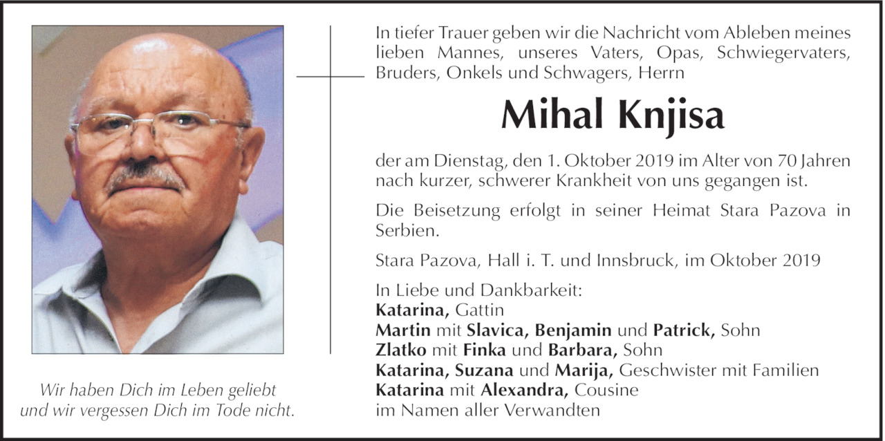 Mihal Knjisa Bild