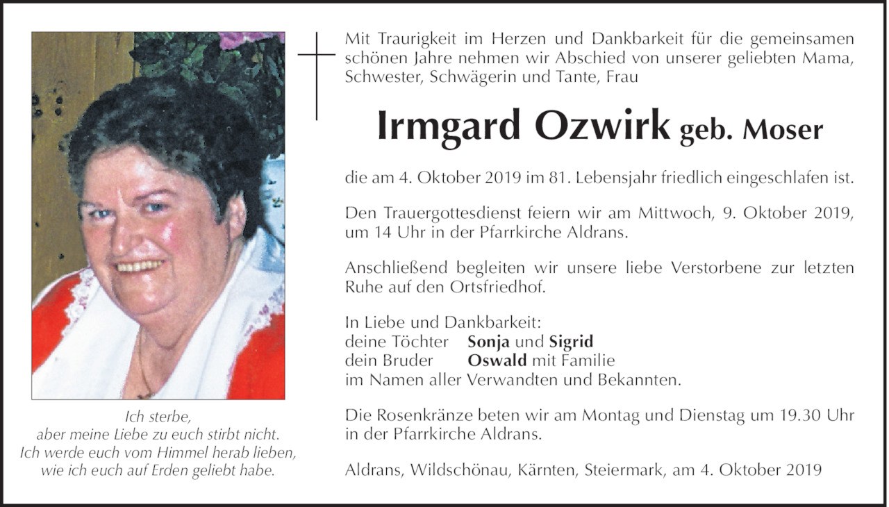 Irmgard Ozwirk Bild