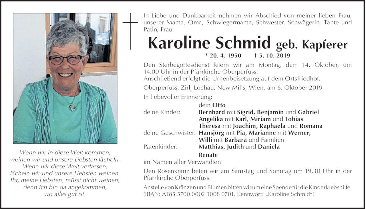 Karoline Schmid Bild