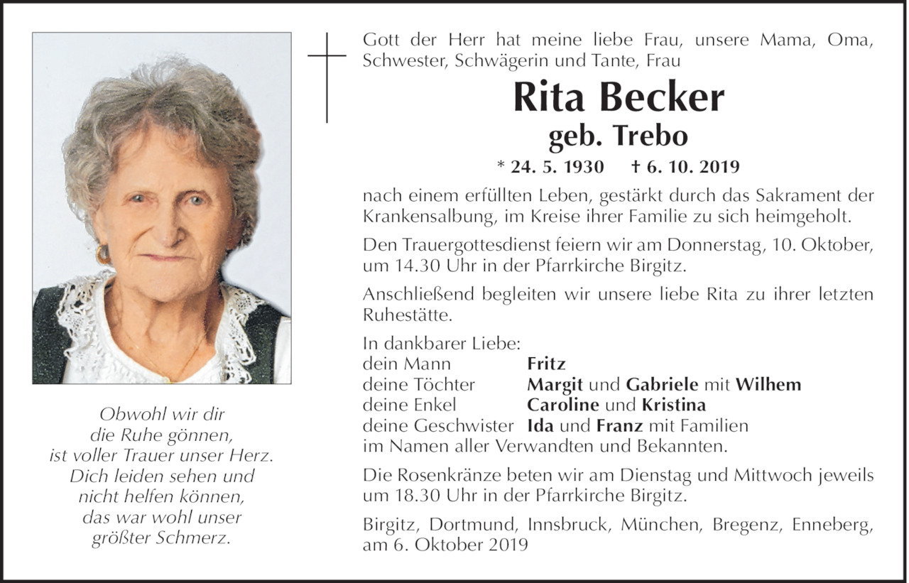 Rita Becker Bild
