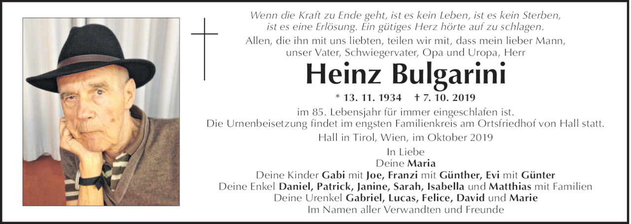 Heinrich Bulgarini Bild