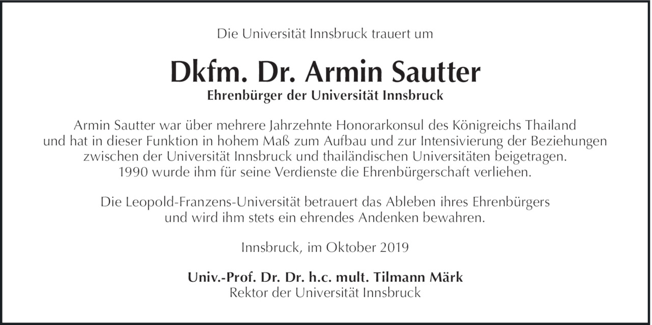 Armin Sautter Bild