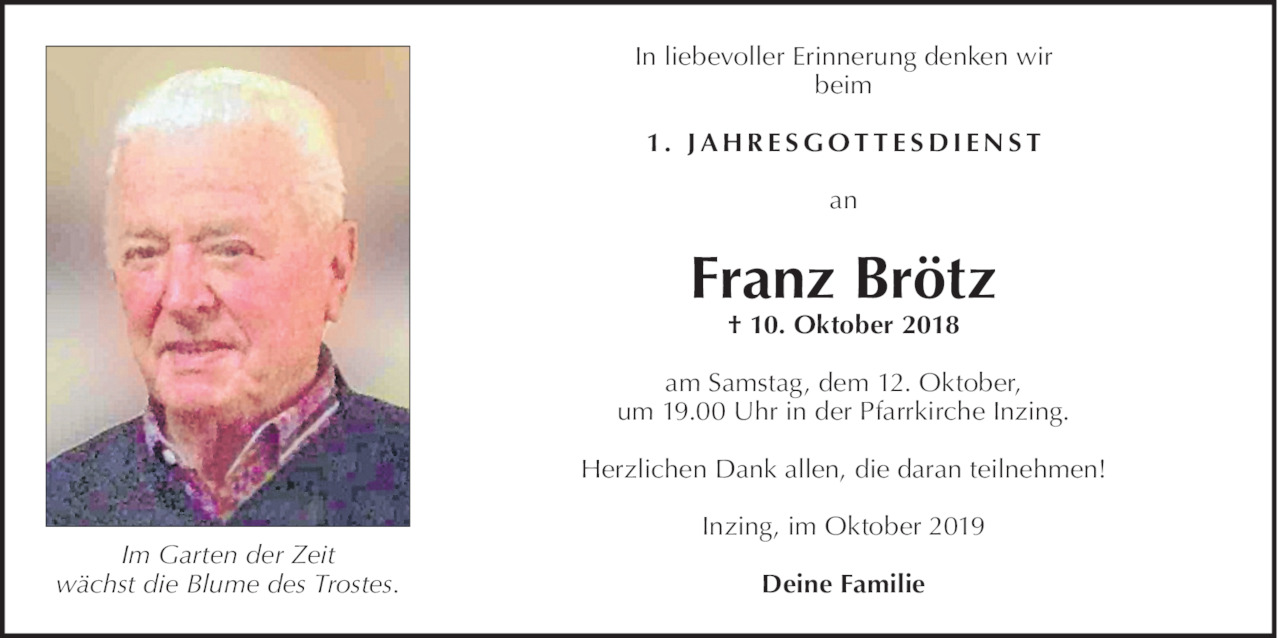 Franz Brötz Bild
