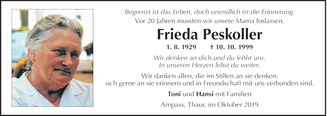 Frieda Peskoller Bild