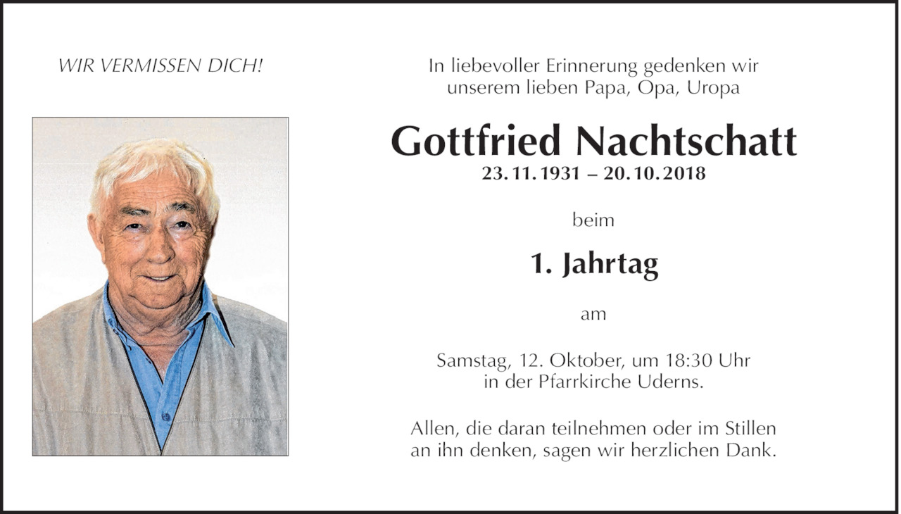 Gottfried  Nachtschatt Bild