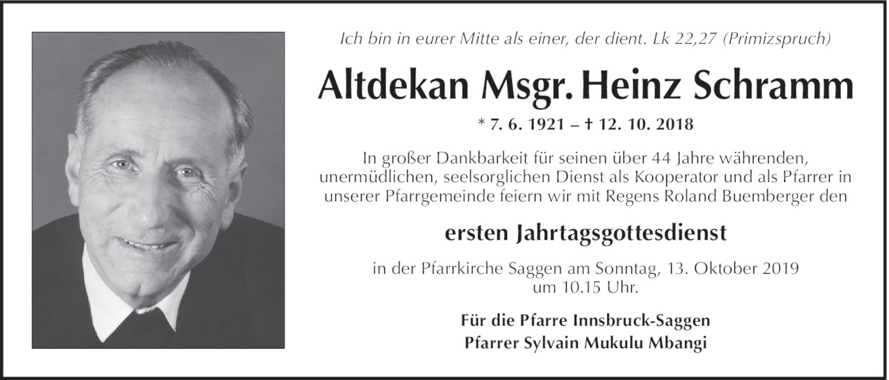 Heinz Schramm Bild