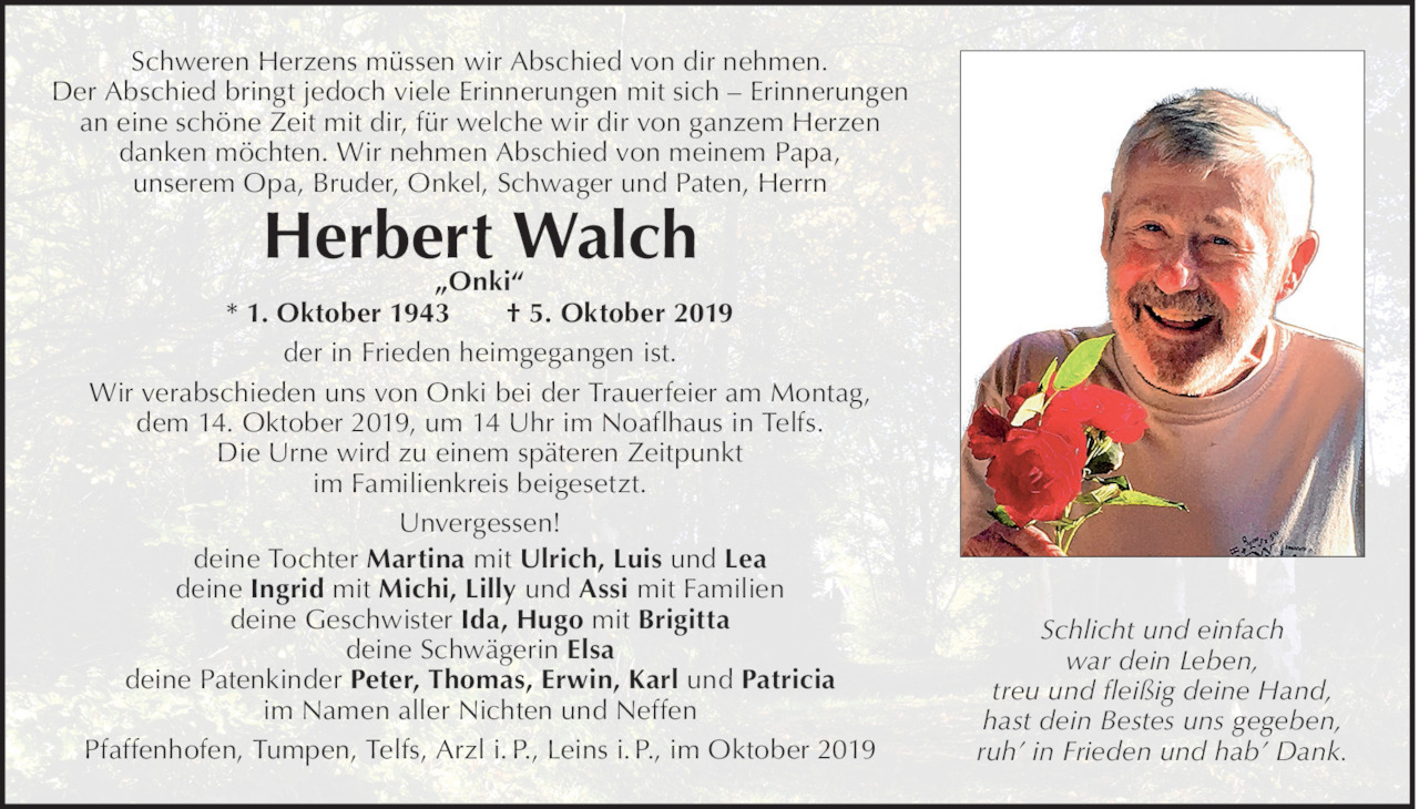 Herbert Walch Bild