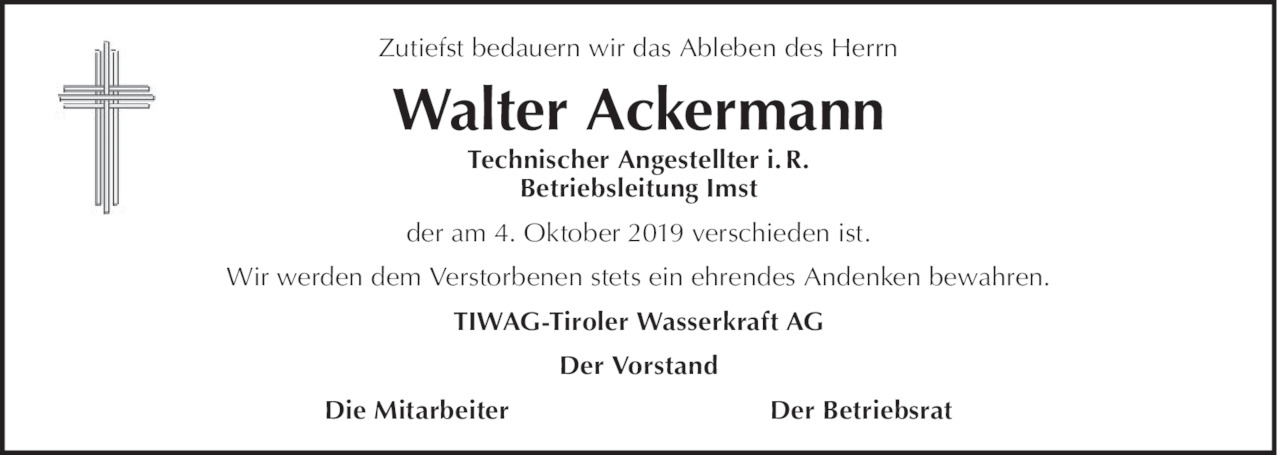 Walter  Ackermann Bild