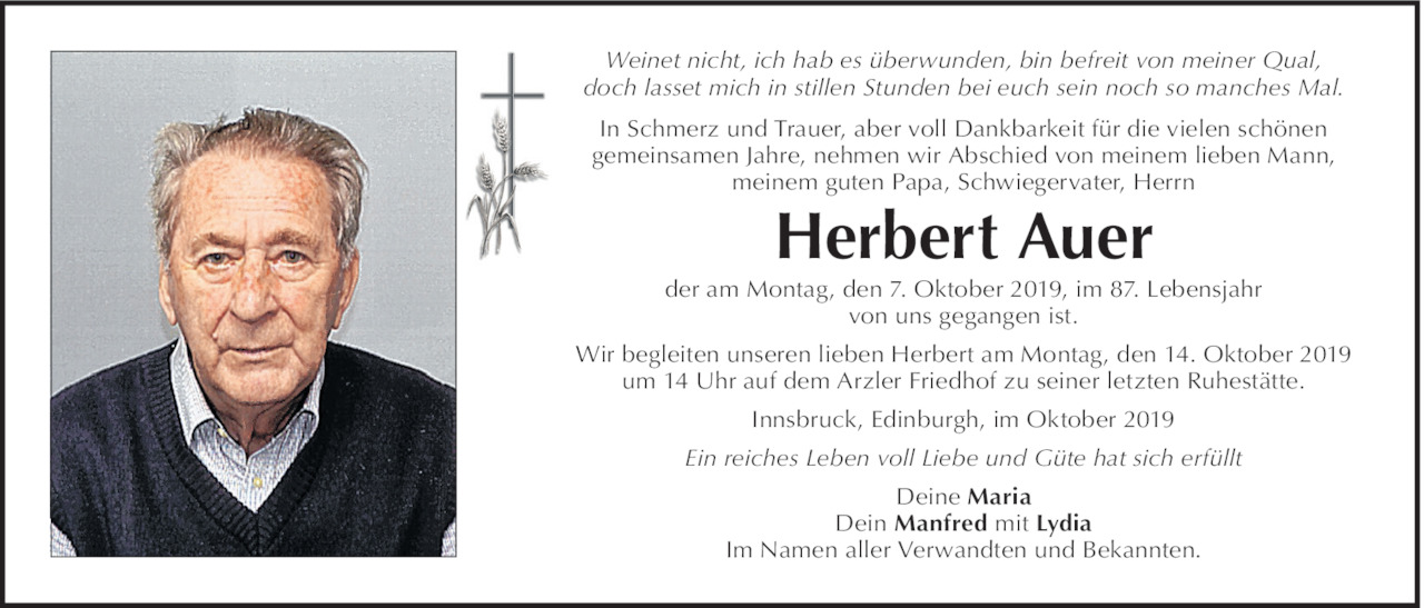 Herbert  Auer Bild
