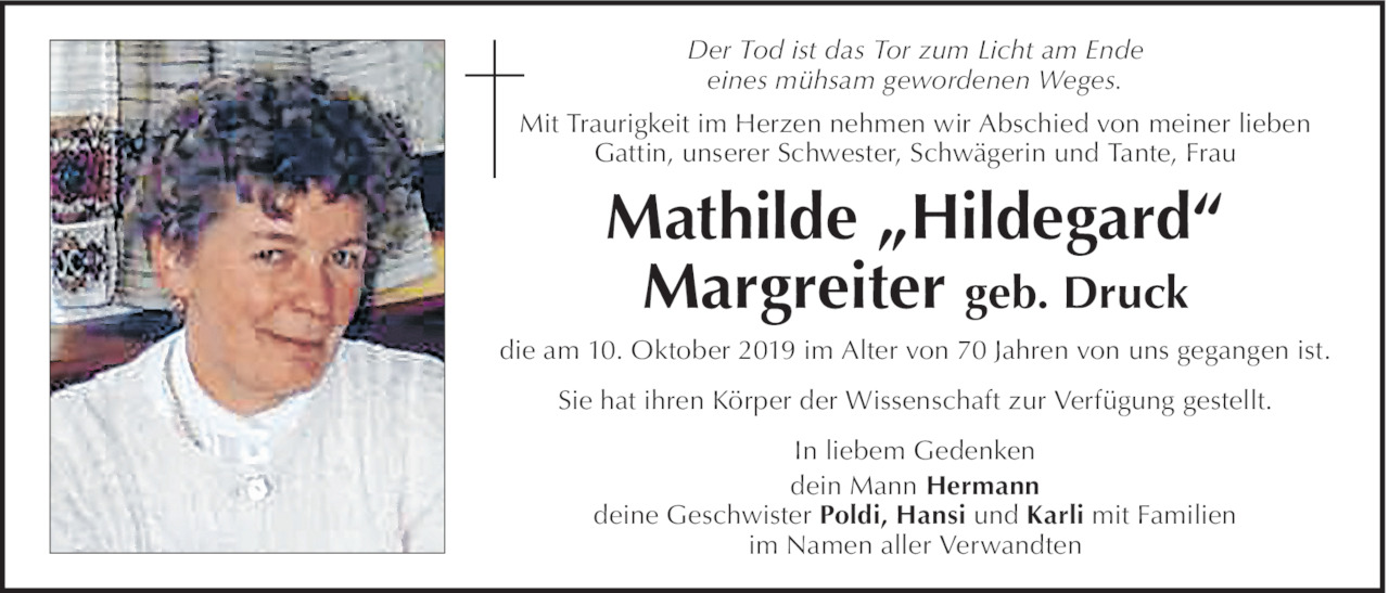 Mathilde Margreiter Bild