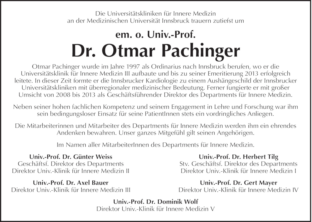 Otmar Pachinger Bild
