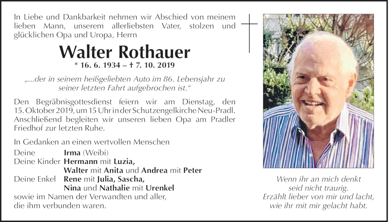 Walter Rothauer Bild