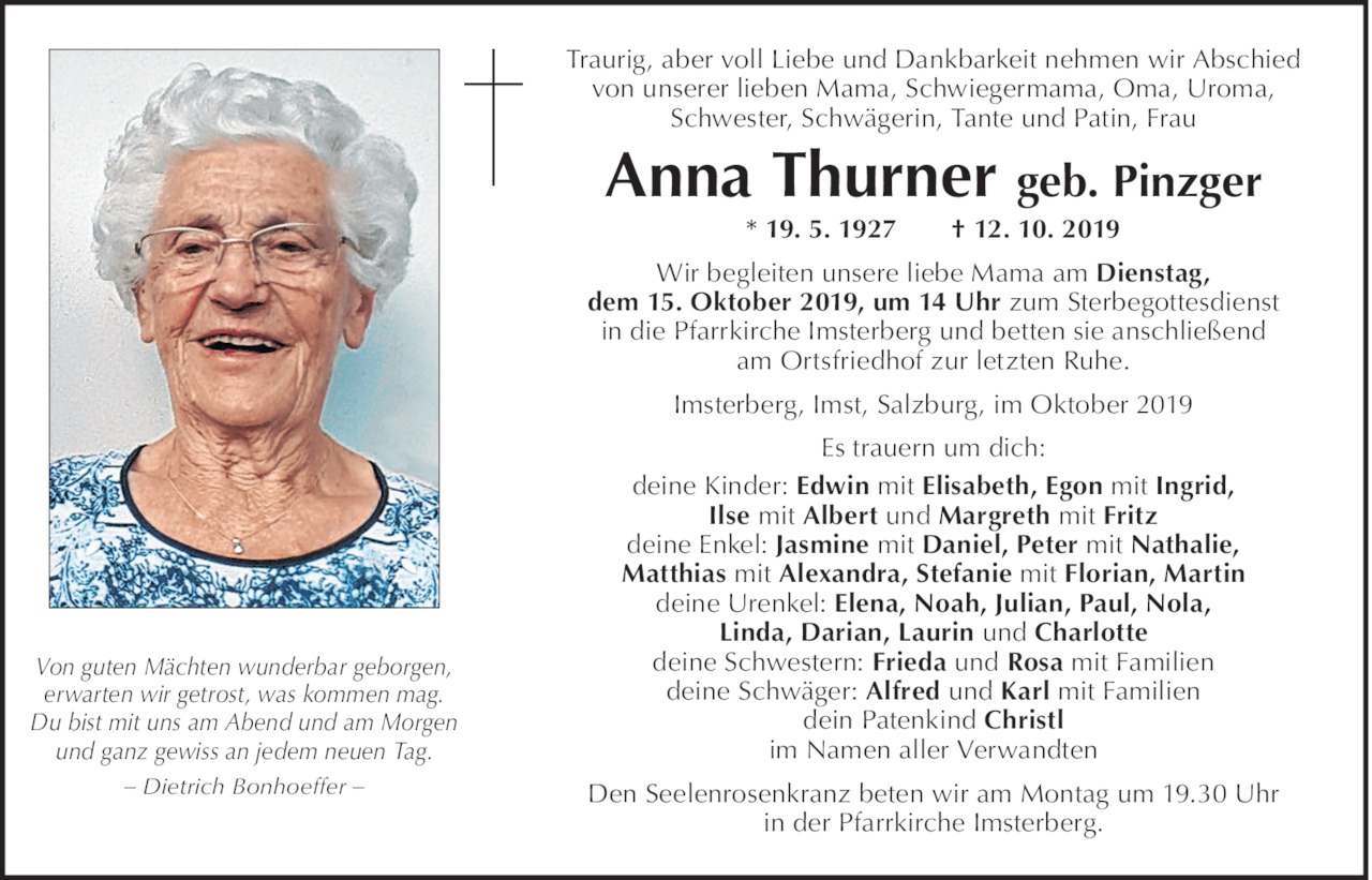 Anna Thurner Bild