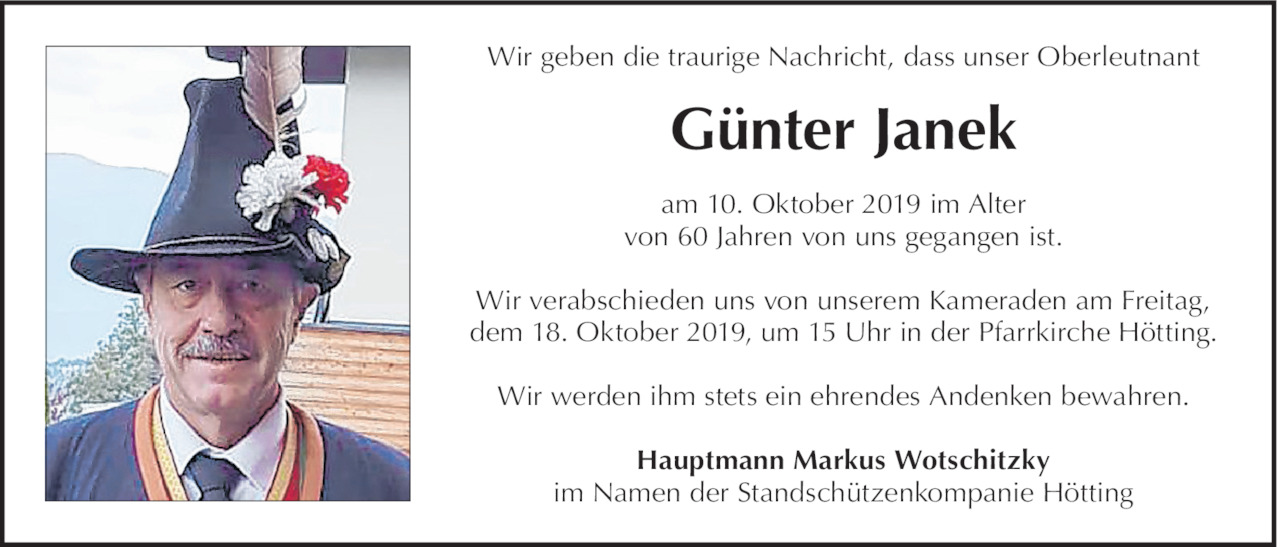 Günter  Janek Bild