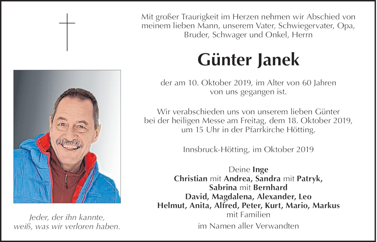 Günter Janek  Bild
